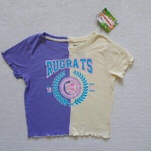 Nickelodeon Rugrats 90s Cartoon T Shirt Women's Size M Purple